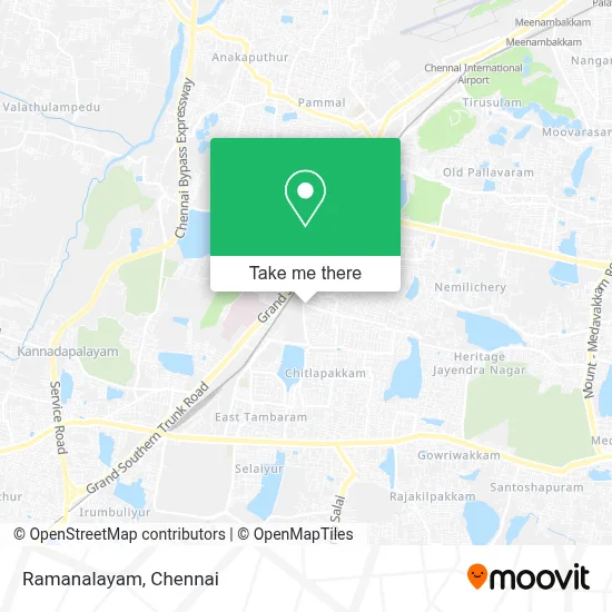 Ramanalayam map