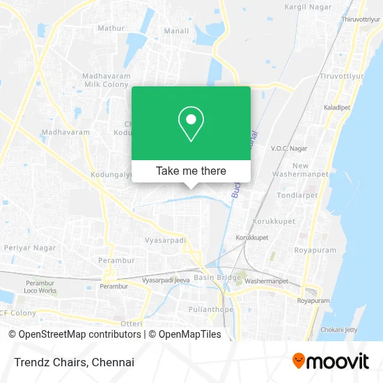Trendz Chairs map