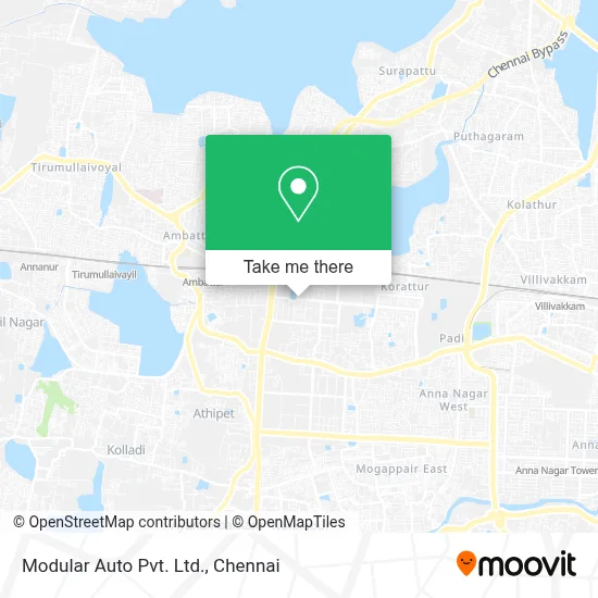 Modular Auto Pvt. Ltd. map