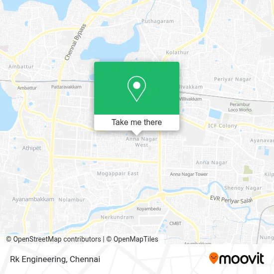 Rk Engineering map
