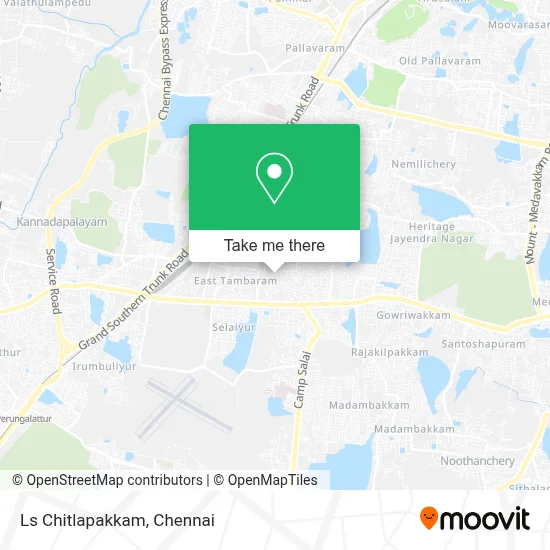 Ls Chitlapakkam map