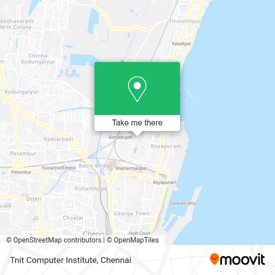 Tnit Computer Institute map