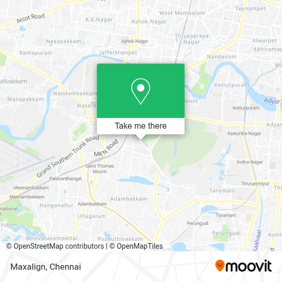 Maxalign map