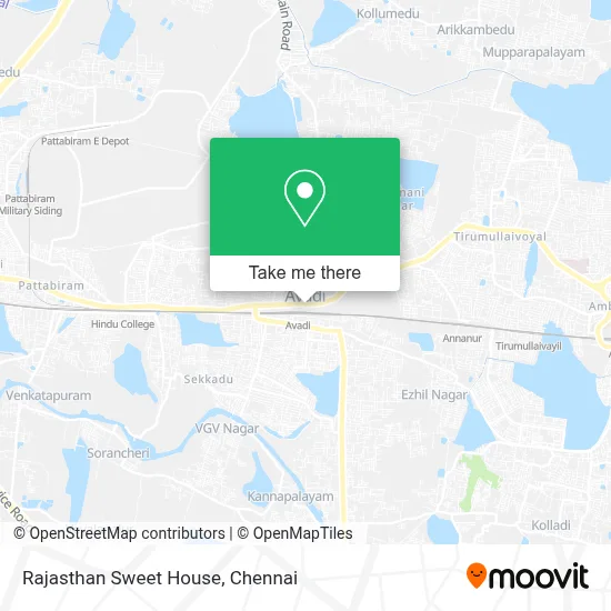 Rajasthan Sweet House map