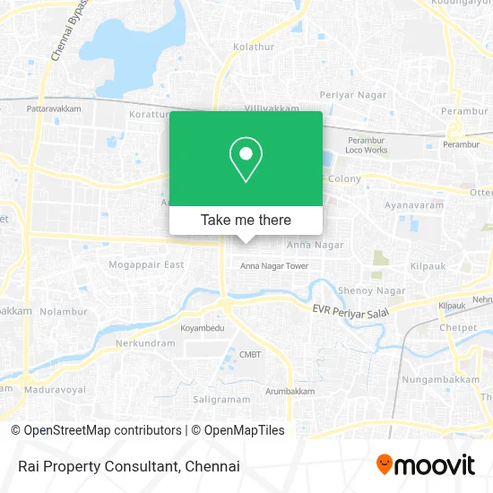 Rai Property Consultant map