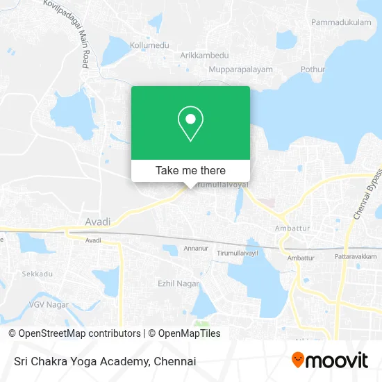 Sri Chakra Yoga Academy map