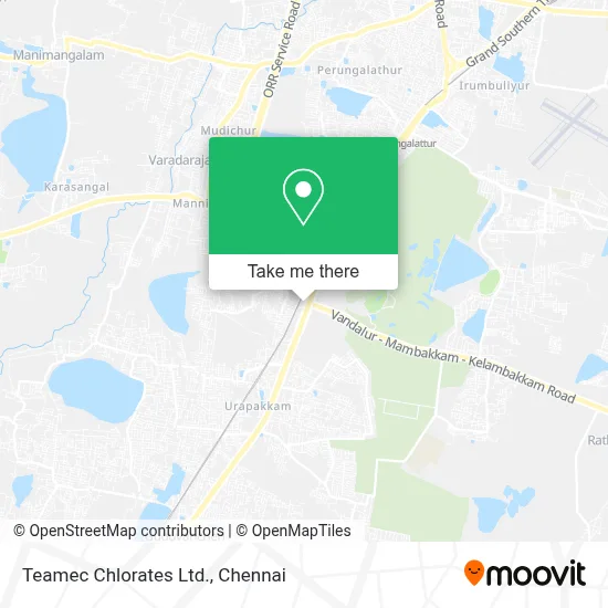 Teamec Chlorates Ltd. map