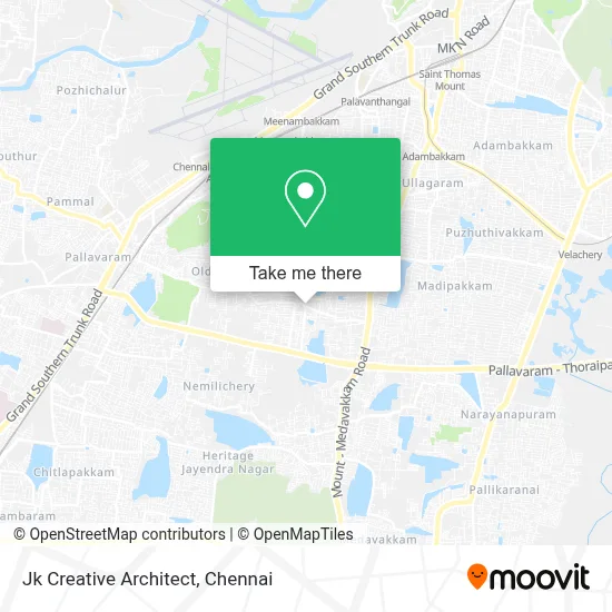 Jk Creative Architect map