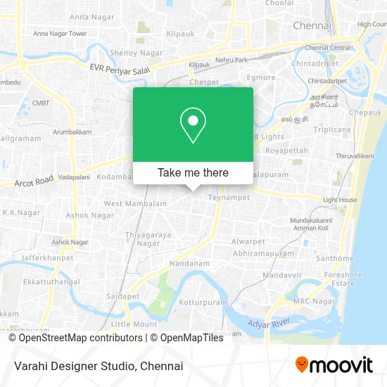 Varahi Designer Studio map