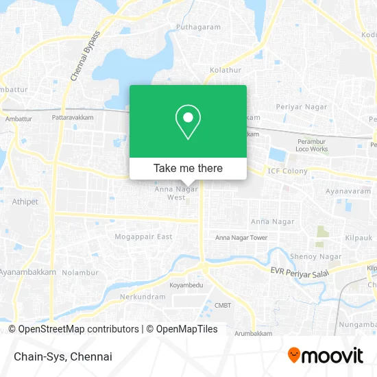 Chain-Sys map
