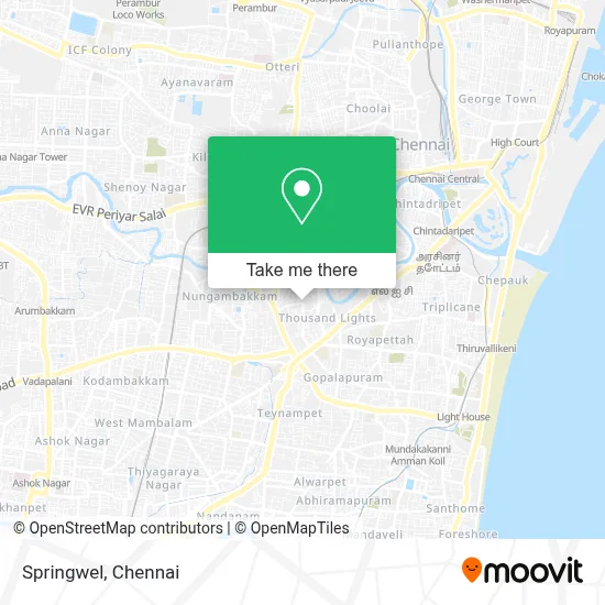 Springwel map
