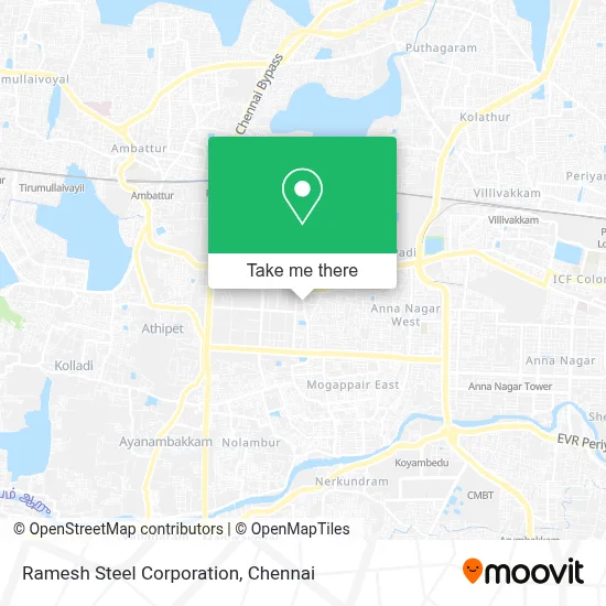 Ramesh Steel Corporation map