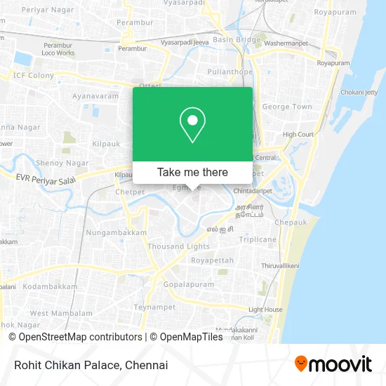 Rohit Chikan Palace map