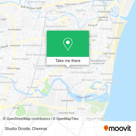 Studio Dcode map