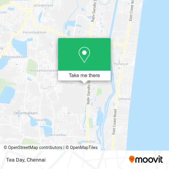 Tea Day map