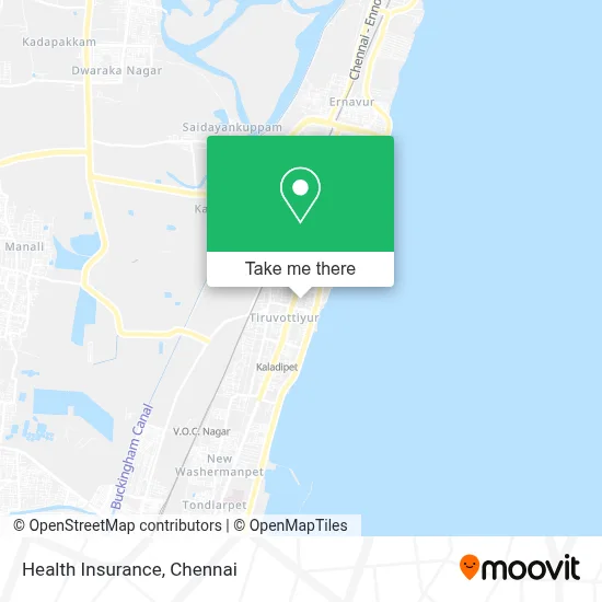 Health Insurance map