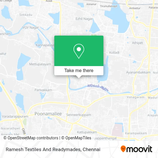 Ramesh Textiles And Readymades map
