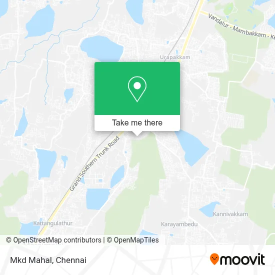 Mkd Mahal map