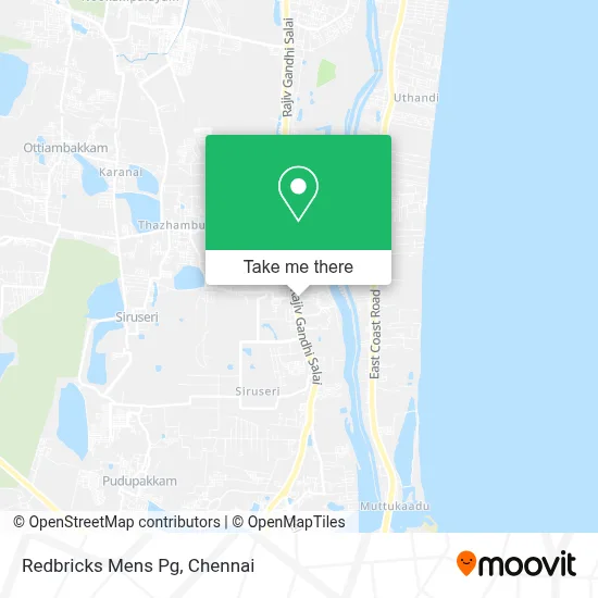 Redbricks Mens Pg map
