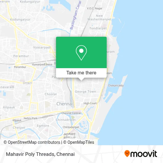 Mahavir Poly Threads map