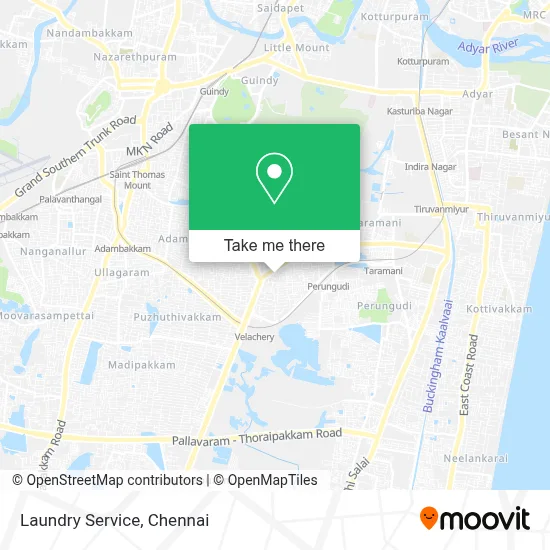 Laundry Service map