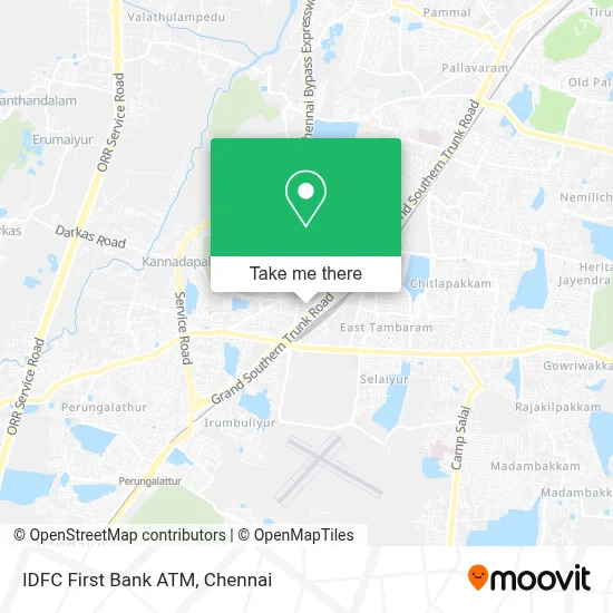 Idfc First Bank Atm map