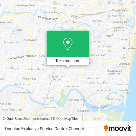 Oneplus Exclusive Service Centre map
