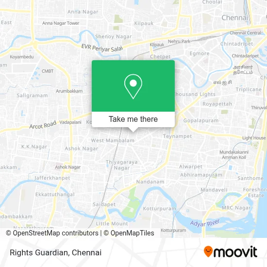 Rights Guardian map