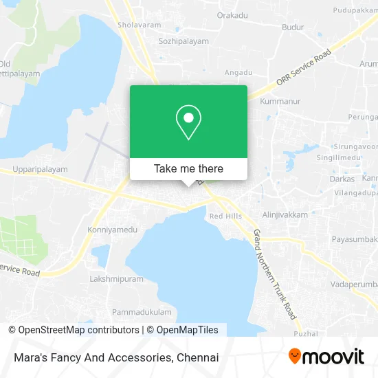 Mara's Fancy And Accessories map