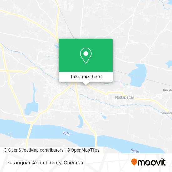 Perarignar Anna Library map