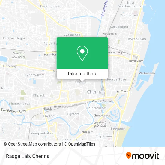 Raaga Lab map