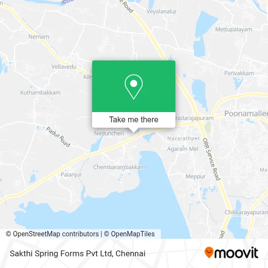 Sakthi Spring Forms Pvt Ltd map