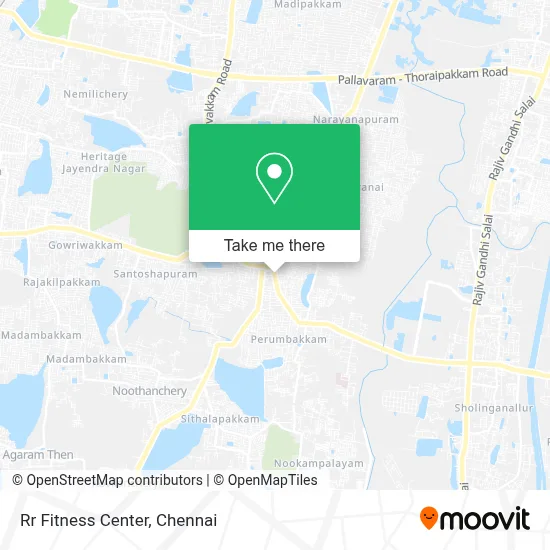 Rr Fitness Center map