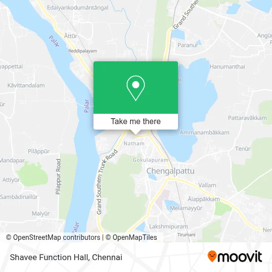 Shavee Function Hall map