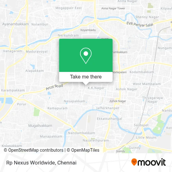 Rp Nexus Worldwide map