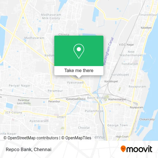 Repco Bank map