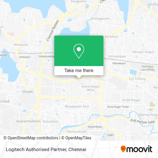 Logitech Authorised Partner map