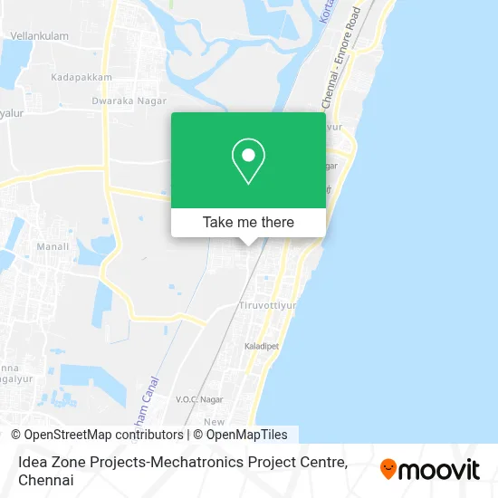 Idea Zone Projects-Mechatronics Project Centre map