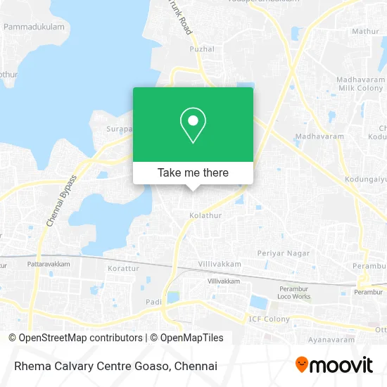 Rhema Calvary Centre Goaso map