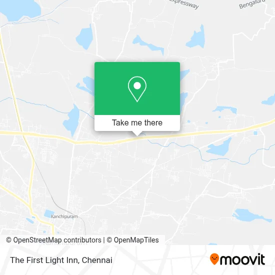 The First Light Inn map