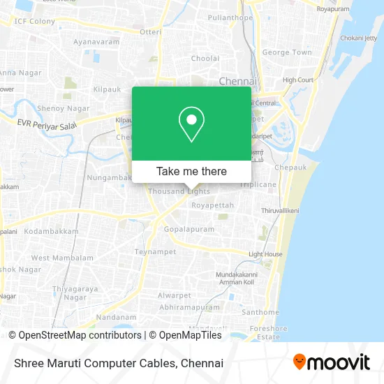 Shree Maruti Computer Cables map