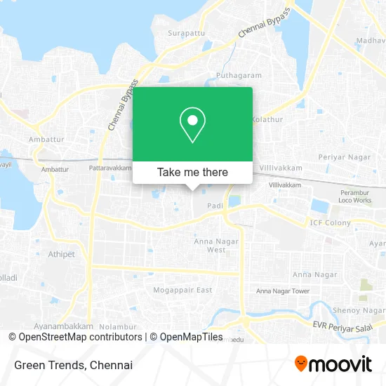 Green Trends map