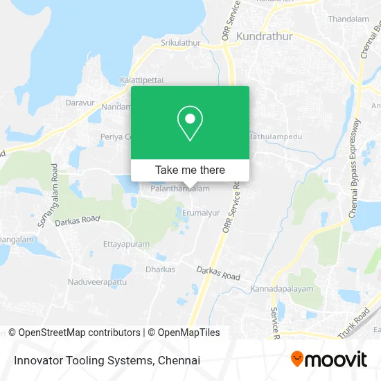 Innovator Tooling Systems map