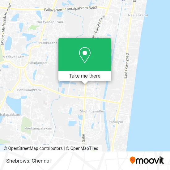 Shebrows map