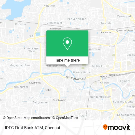 Idfc First Bank Atm map