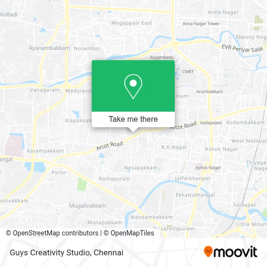 Guys Creativity Studio map