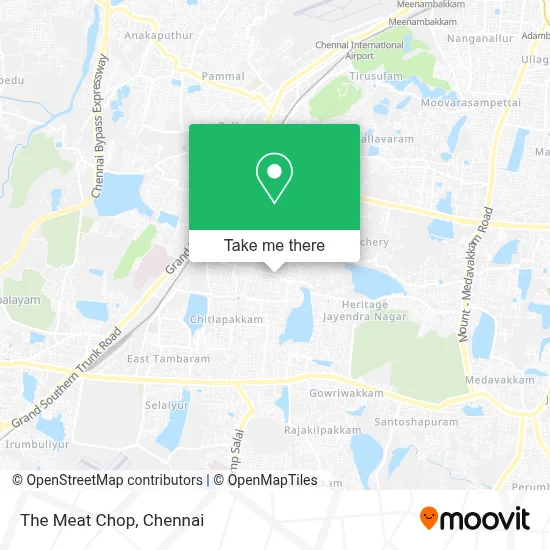 The Meat Chop map