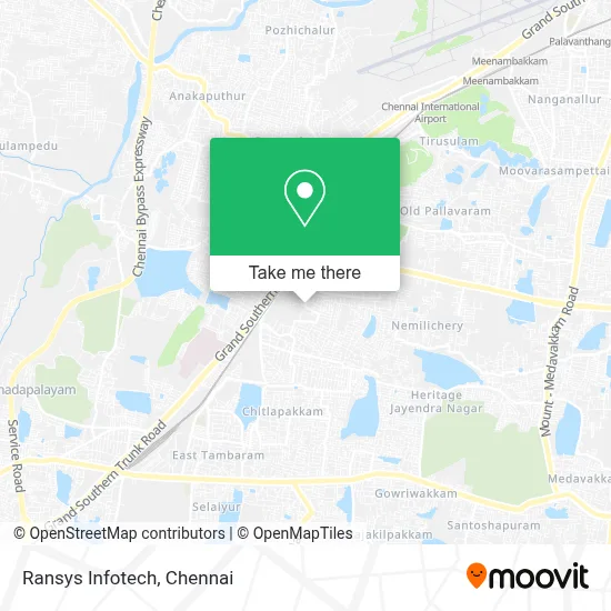 Ransys Infotech map