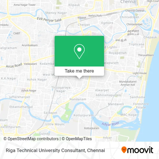 Riga Technical University Consultant map