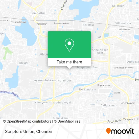 Scripture Union map